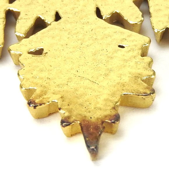 CHANEL brooch snowflake here mark white gold plated accessory ladies 01A acce... - Picture 7 of 11